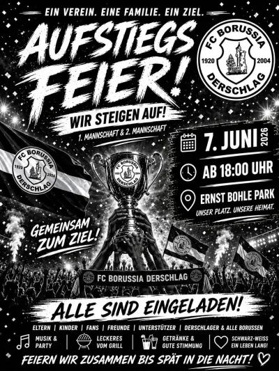 Spieltag & Aufstiegsfeier