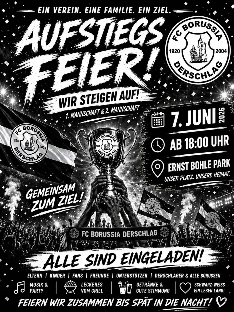 Spieltag & Aufstiegsfeier