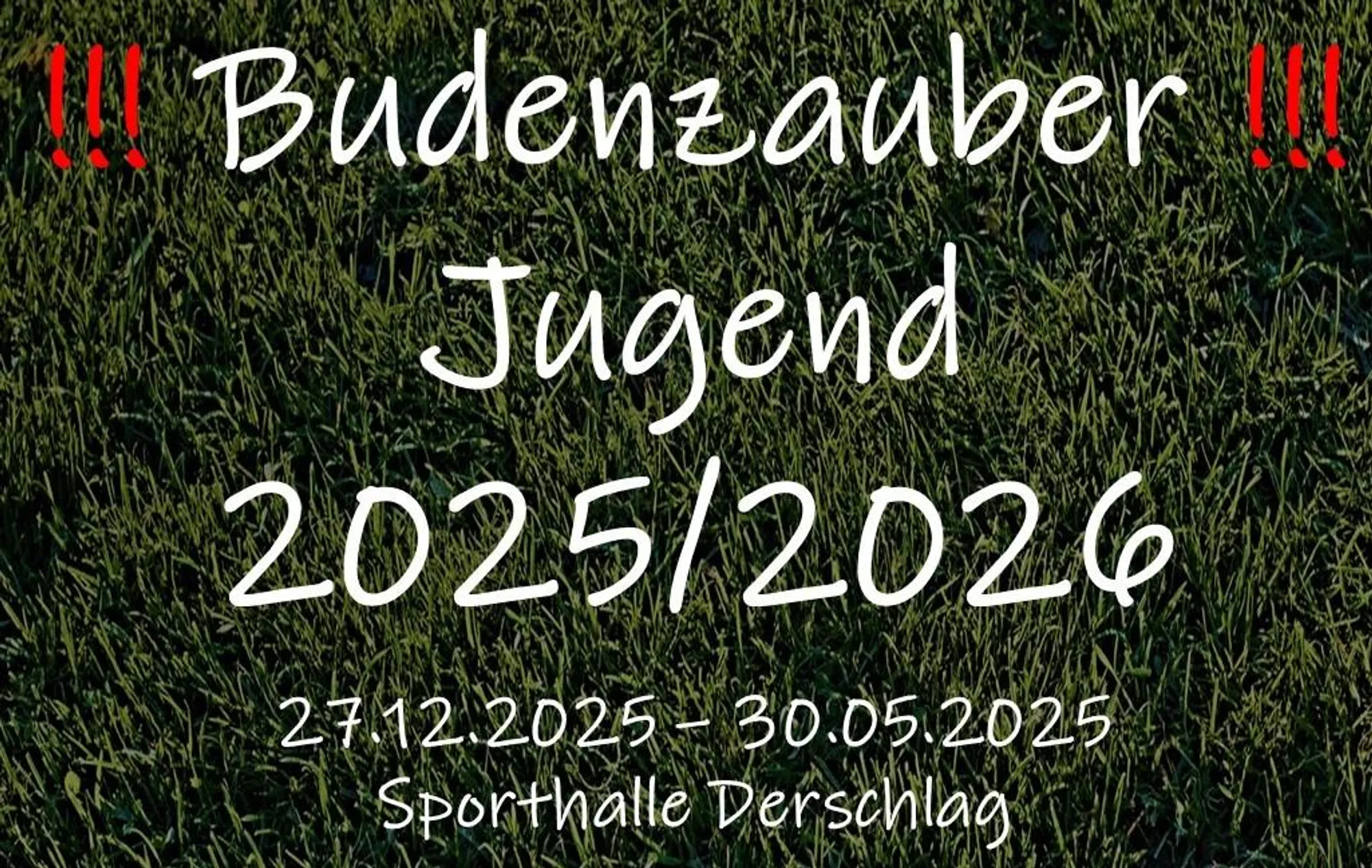 Jugend-Budenzauber 2025/2026