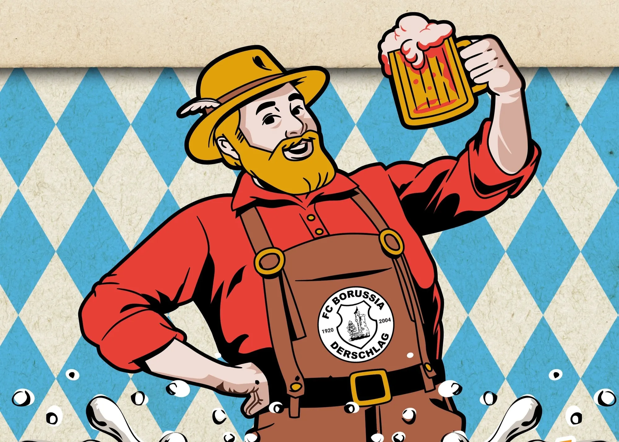 Oktoberfest der Borussia: Weiß-blauer Abend