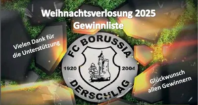 Weihnachtsverlosung 2025 - Gewinnliste