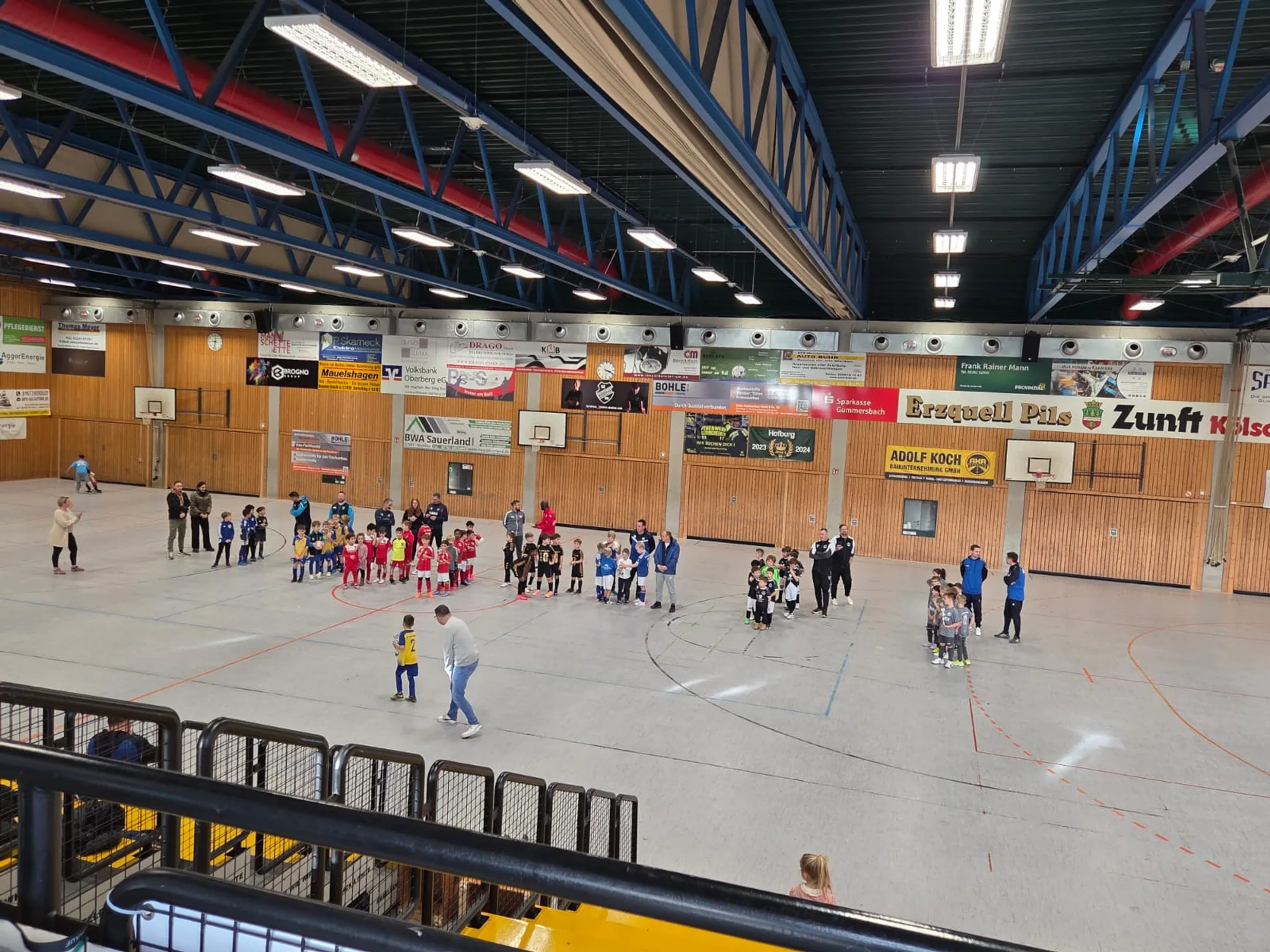 Erfolgreicher U8 Budenzauber 2025/2026 in Derschlag